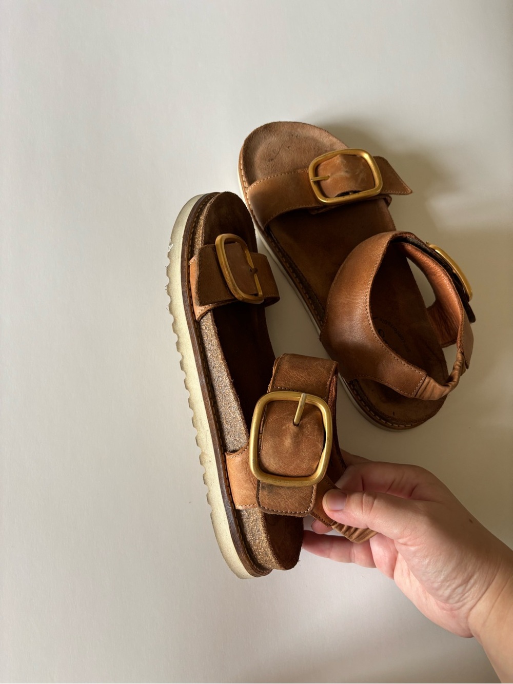 Taos Leather Sandals - Picture 2 of 7